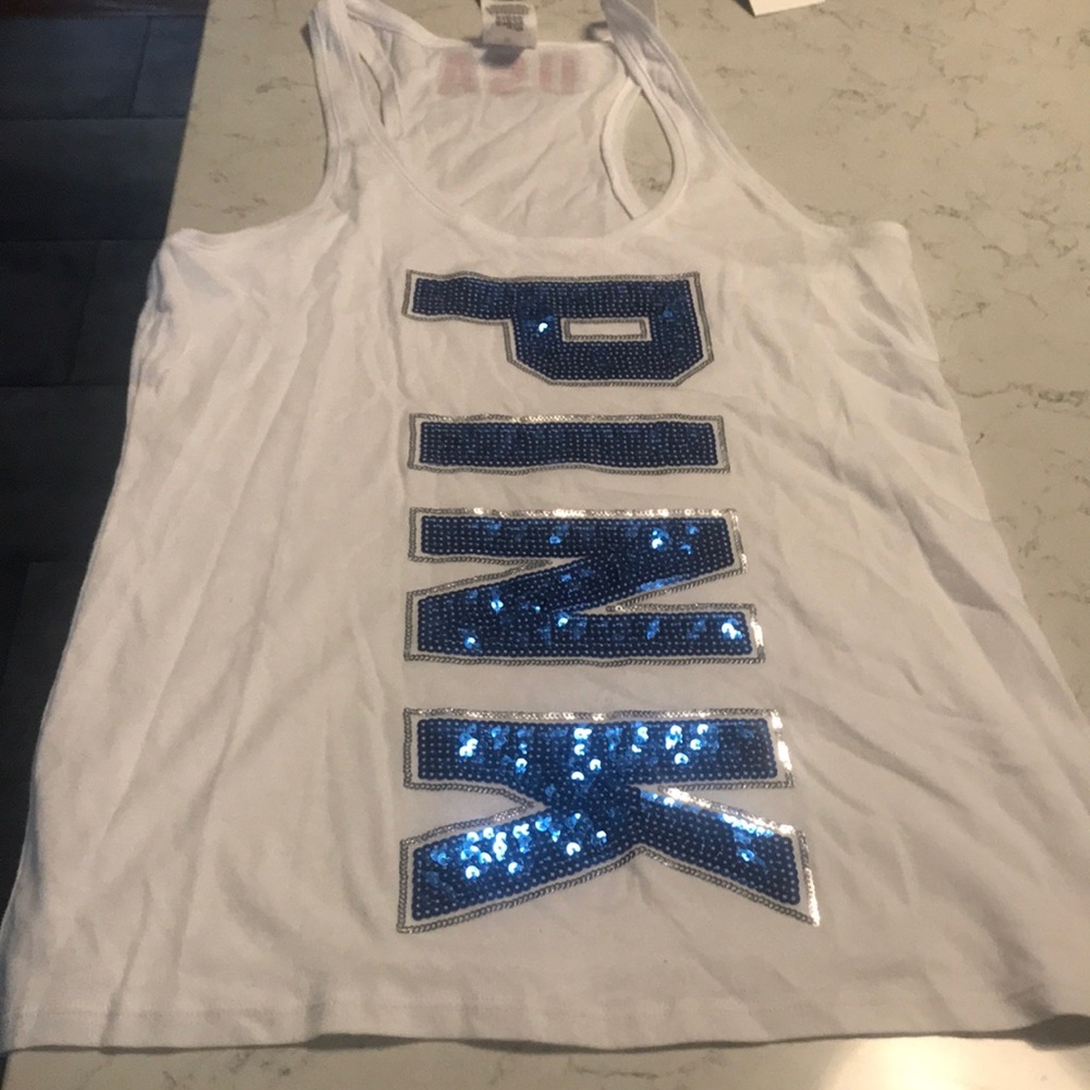 Pink Bling Tank Top